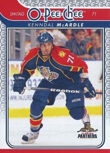 #470 Kenndal McArdle - Florida Panthers - 2009-10 O-Pee-Chee Hockey