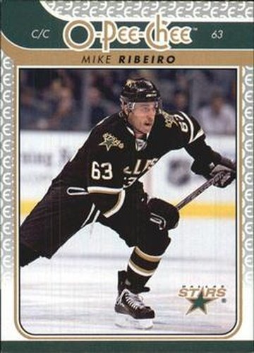 #487 Mike Ribeiro - Dallas Stars - 2009-10 O-Pee-Chee Hockey