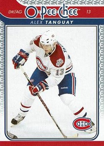 #491 Alex Tanguay - Montreal Canadiens - 2009-10 O-Pee-Chee Hockey