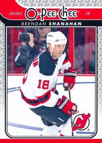 #49 Brendan Shanahan - New Jersey Devils - 2009-10 O-Pee-Chee Hockey