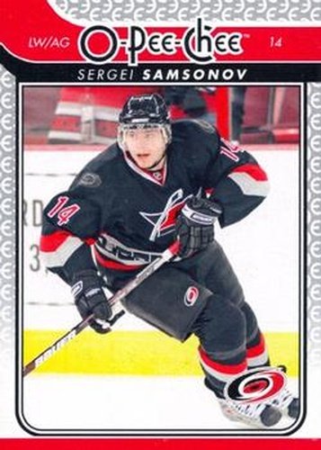 #4 Sergei Samsonov - Carolina Hurricanes - 2009-10 O-Pee-Chee Hockey