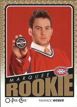 #501 Yannick Weber - Montreal Canadiens - 2009-10 O-Pee-Chee Hockey