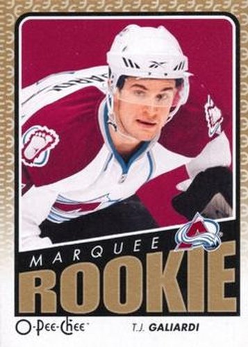 #507 T.J. Galiardi - Colorado Avalanche - 2009-10 O-Pee-Chee Hockey