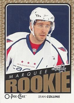 #509 Sean Collins - Washington Capitals - 2009-10 O-Pee-Chee Hockey