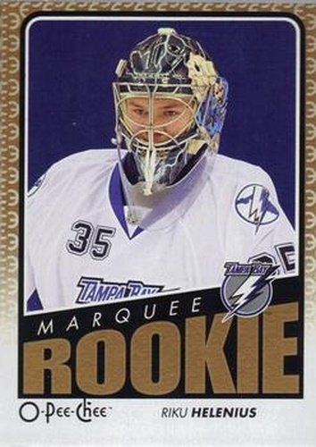 #513 Riku Helenius - Tampa Bay Lightning - 2009-10 O-Pee-Chee Hockey