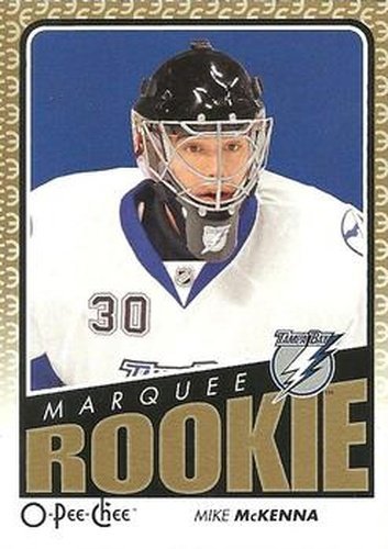 #517 Mike McKenna - Tampa Bay Lightning - 2009-10 O-Pee-Chee Hockey