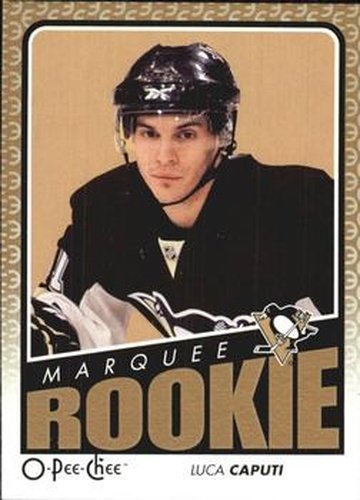#523 Luca Caputi - Pittsburgh Penguins - 2009-10 O-Pee-Chee Hockey