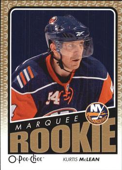 #524 Kurtis McLean - New York Islanders - 2009-10 O-Pee-Chee Hockey