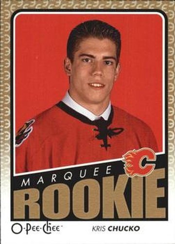 #525 Kris Chucko - Calgary Flames - 2009-10 O-Pee-Chee Hockey