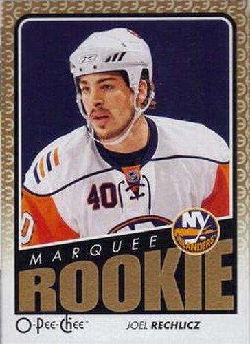 #529 Joel Rechlicz - New York Islanders - 2009-10 O-Pee-Chee Hockey