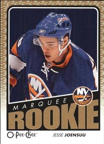 #531 Jesse Joensuu - New York Islanders - 2009-10 O-Pee-Chee Hockey