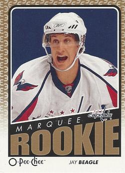 #532 Jay Beagle - Washington Capitals - 2009-10 O-Pee-Chee Hockey