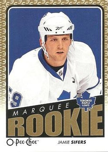 #533 Jaime Sifers - Toronto Maple Leafs - 2009-10 O-Pee-Chee Hockey