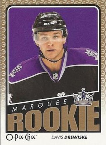 #537 Davis Drewiske - Los Angeles Kings - 2009-10 O-Pee-Chee Hockey