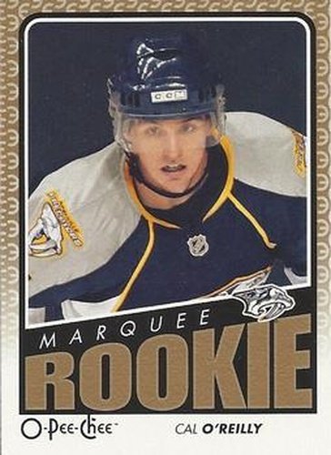 #541 Cal O'Reilly - Nashville Predators - 2009-10 O-Pee-Chee Hockey