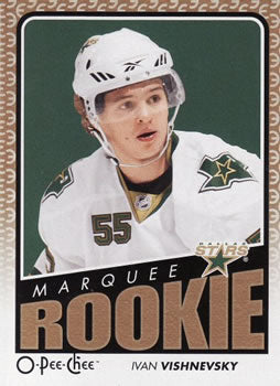 #543 Ivan Vishnevskiy - Dallas Stars - 2009-10 O-Pee-Chee Hockey