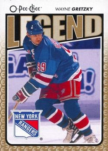 #551 Wayne Gretzky - New York Rangers - 2009-10 O-Pee-Chee Hockey
