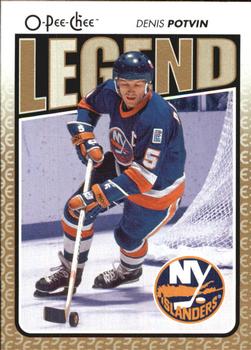 #552 Denis Potvin - New York Islanders - 2009-10 O-Pee-Chee Hockey