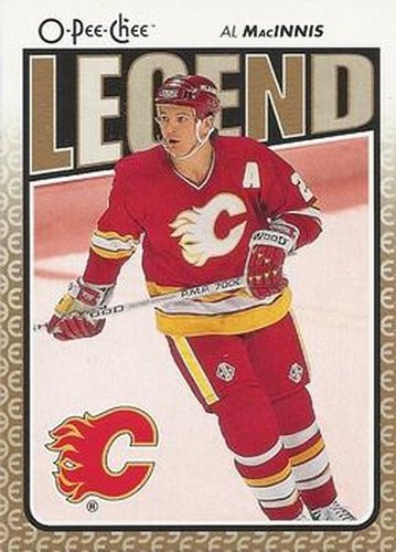 #557 Al MacInnis - Calgary Flames - 2009-10 O-Pee-Chee Hockey