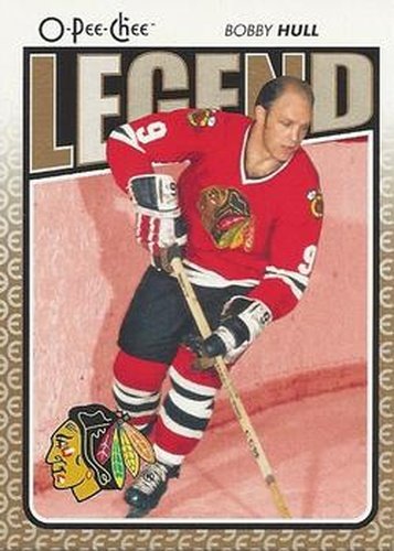 #566 Bobby Hull - Chicago Blackhawks - 2009-10 O-Pee-Chee Hockey