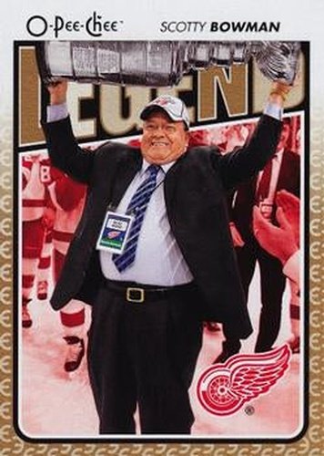 #567 Scotty Bowman - Detroit Red Wings - 2009-10 O-Pee-Chee Hockey
