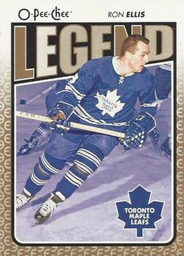 #573 Ron Ellis - Toronto Maple Leafs - 2009-10 O-Pee-Chee Hockey