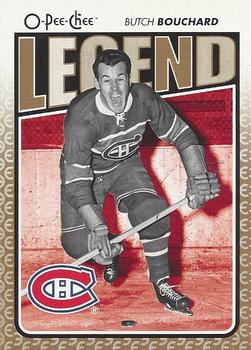 #576 Butch Bouchard - Montreal Canadiens - 2009-10 O-Pee-Chee Hockey