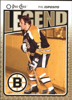 #584 Phil Esposito - Boston Bruins - 2009-10 O-Pee-Chee Hockey