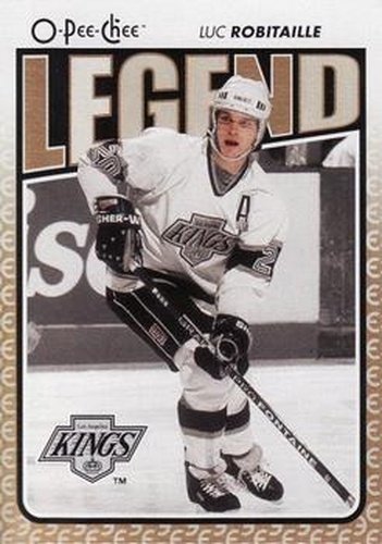 #588 Luc Robitaille - Los Angeles Kings - 2009-10 O-Pee-Chee Hockey