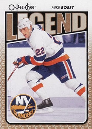 #595 Mike Bossy - New York Islanders - 2009-10 O-Pee-Chee Hockey