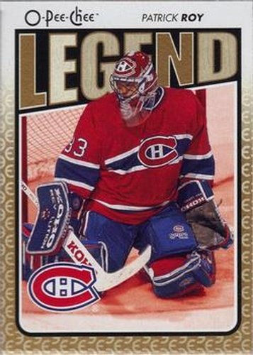 #598 Patrick Roy - Montreal Canadiens - 2009-10 O-Pee-Chee Hockey