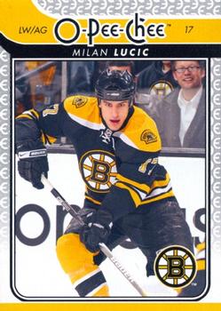 #59 Milan Lucic - Boston Bruins - 2009-10 O-Pee-Chee Hockey