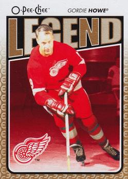 #600 Gordie Howe - Detroit Red Wings - 2009-10 O-Pee-Chee Hockey
