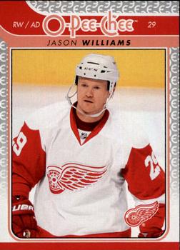 #602 Jason Williams - Detroit Red Wings - 2009-10 O-Pee-Chee Hockey