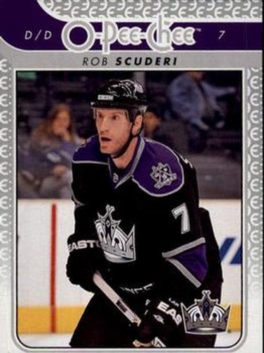 #603 Rob Scuderi - Los Angeles Kings - 2009-10 O-Pee-Chee Hockey
