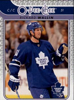 #605 Rickard Wallin - Toronto Maple Leafs - 2009-10 O-Pee-Chee Hockey