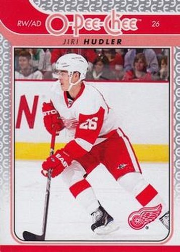 #64 Jiri Hudler - Detroit Red Wings - 2009-10 O-Pee-Chee Hockey