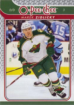 #86 Marek Zidlicky - Minnesota Wild - 2009-10 O-Pee-Chee Hockey