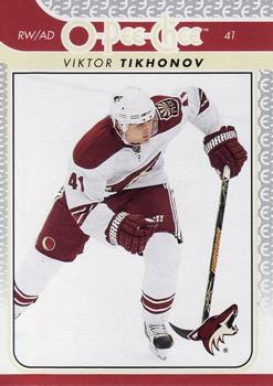 #91 Viktor Tikhonov - Phoenix Coyotes - 2009-10 O-Pee-Chee Hockey