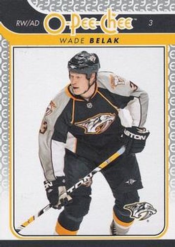 #96 Wade Belak - Nashville Predators - 2009-10 O-Pee-Chee Hockey