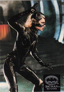 #95 Burton and Batman seem made for each other. T - 1992 Stadium Club Batman Returns