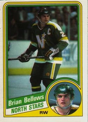 #95 Brian Bellows - Minnesota North Stars - 1984-85 O-Pee-Chee Hockey