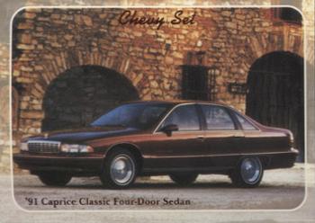 #95 91 Caprice Classic Four-Door Sedan - 1992 Collect-A-Card Chevy