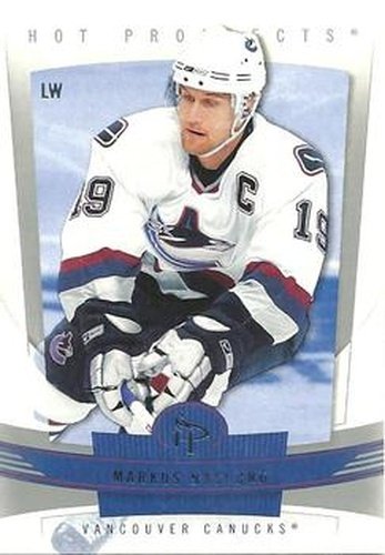 #95 Markus Naslund - Vancouver Canucks - 2006-07 Fleer Hot Prospects Hockey