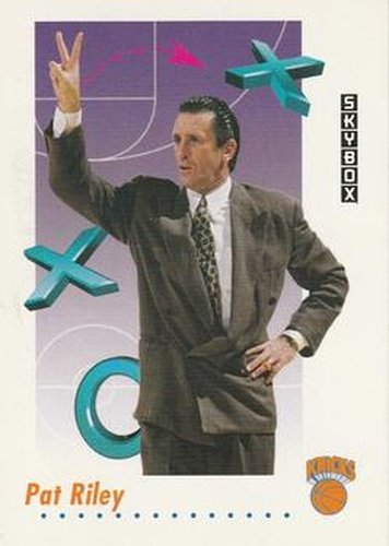 #395 Pat Riley - New York Knicks - 1991-92 SkyBox Basketball