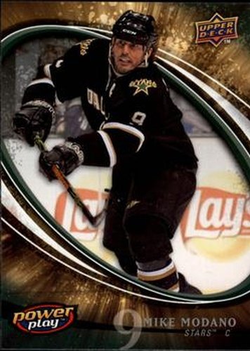 #95 Mike Modano - Dallas Stars - 2008-09 Upper Deck Power Play Box Set Hockey