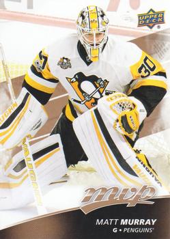 #95 Matt Murray - Pittsburgh Penguins - 2017-18 Upper Deck MVP Hockey