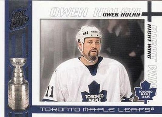 #95 Owen Nolan - Toronto Maple Leafs - 2003-04 Pacific Quest for the Cup Hockey