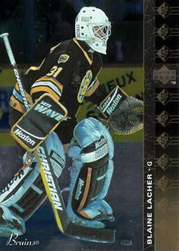#SP-95 Blaine Lacher - Boston Bruins - 1994-95 Upper Deck Hockey - SP