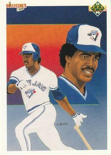 #95 George Bell - Toronto Blue Jays - 1990 Upper Deck Baseball